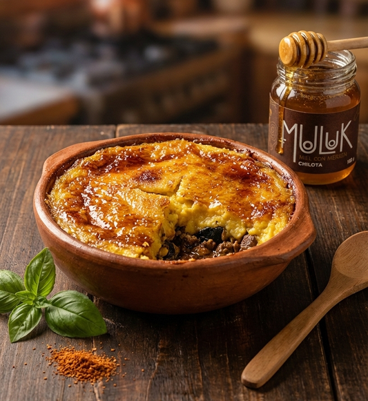 Pastel de Choclo con Pino Negro